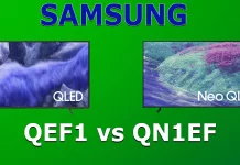 Samsung TV’ler QN1EF vs QEF1 – 2025 Model Serisi Karşılaştırması