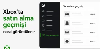 Xbox’ta satın alma geçmişi nasıl görüntülenir